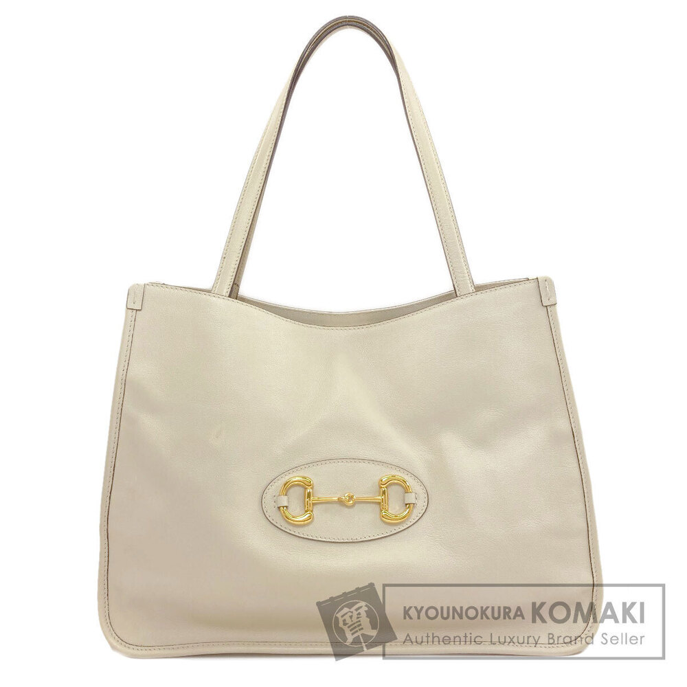 Gucci Horsebit Tote Bag Leather